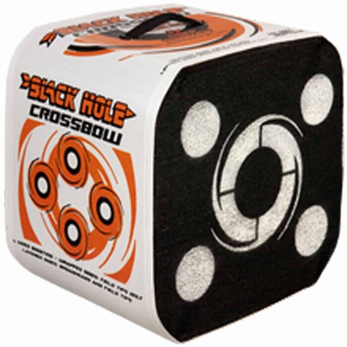 Block Black Hole Crossbow Foam Archery Target Black and White