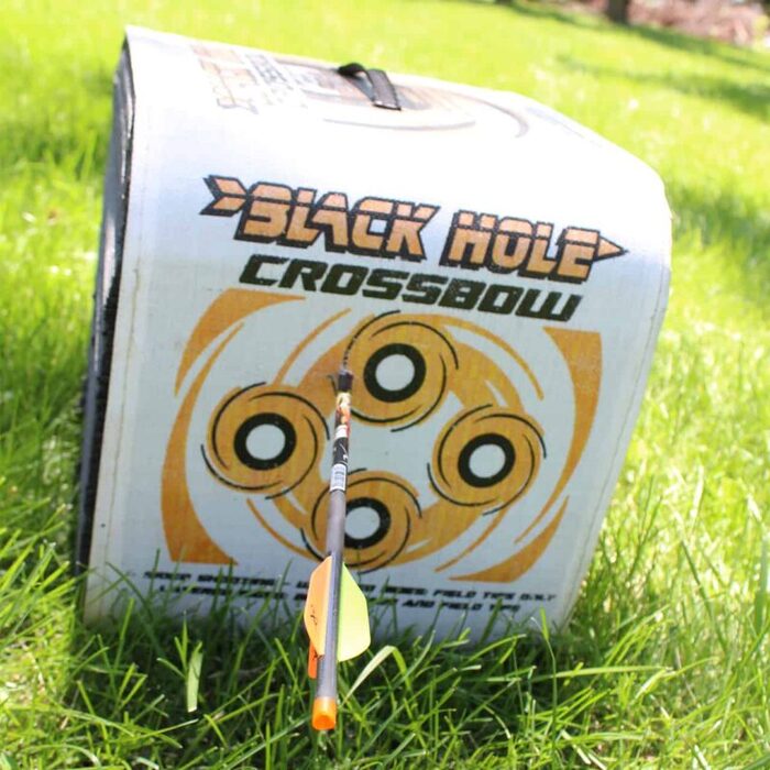 Block Black Hole Crossbow Foam Archery Target Black and White