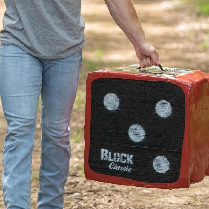 Block Classic Foam Archery Target Red/ Black