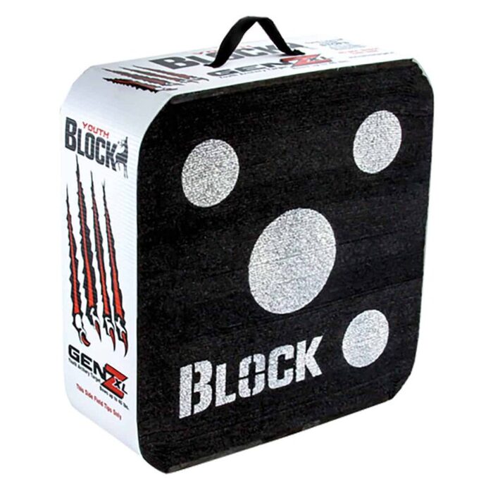 Block GenZ Foam Archery Target Black and White