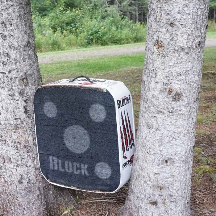 Block GenZ Foam Archery Target Black and White