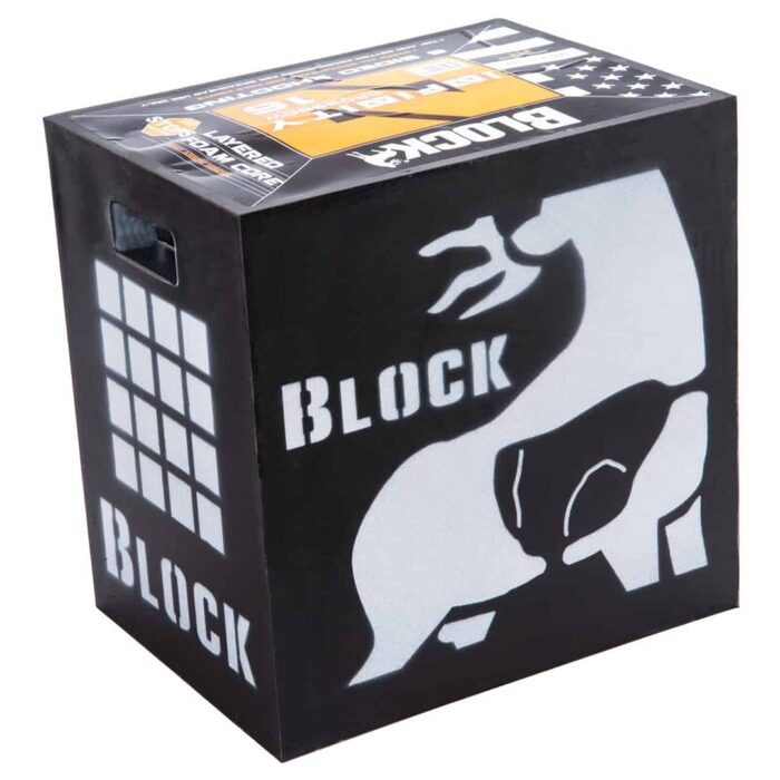 Block Infinity Crossbow Foam Archery Target 21.25 Black and White