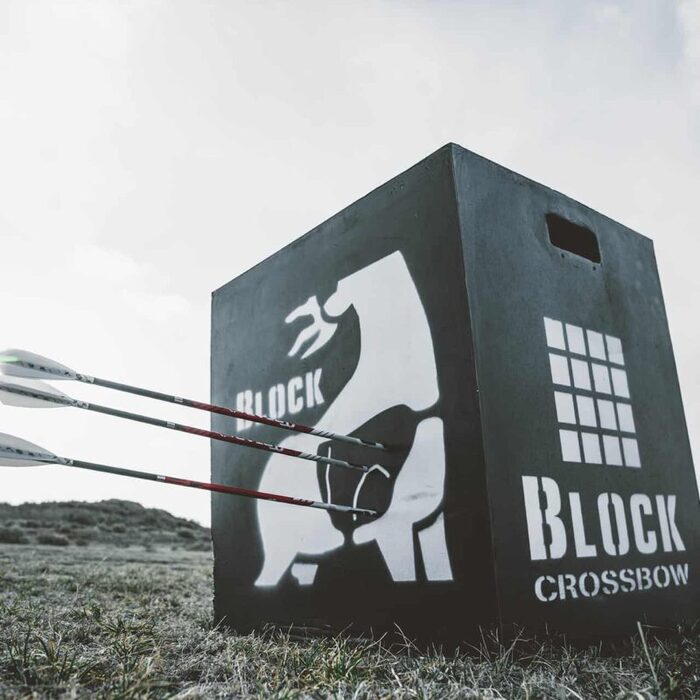 Block Infinity Crossbow Foam Archery Target Black and White