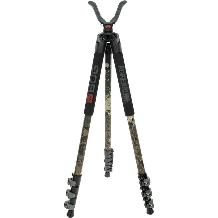 BOG Adrenaline Switcheroo Tripod 18"  - 68" Aluminum Camo and Red