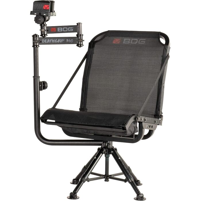 BOG DeathGrip 360 Swivel Hunting Blind Chair Aluminum