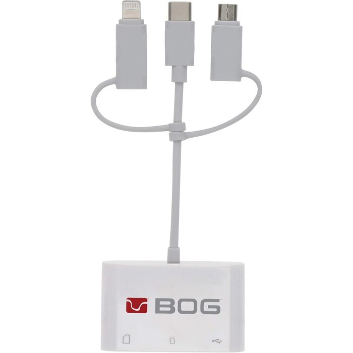 BOG SD Card Reader White