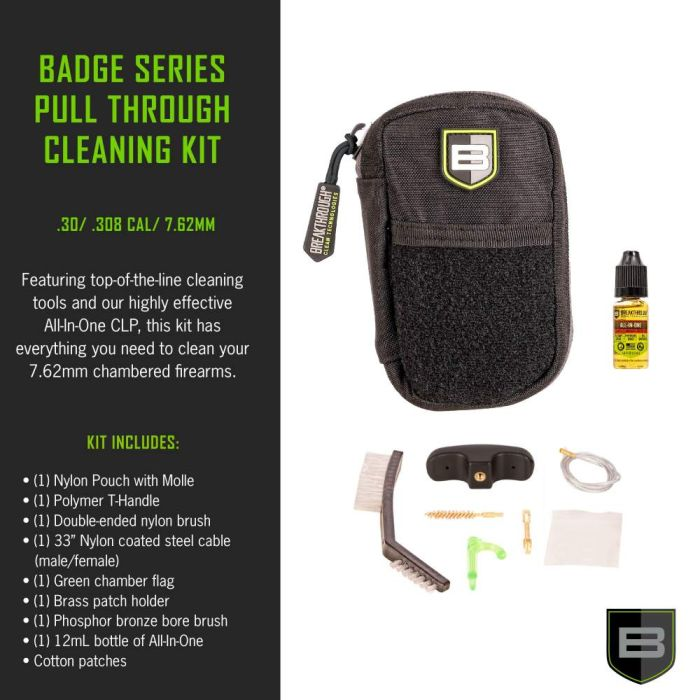Breakthrough Clean Technologies Badge Series Cleaning Kit 7.62x39mm