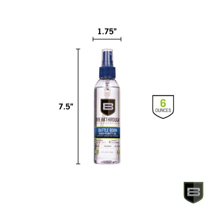 Breakthrough Clean Technologies Battle Born High-Purity Oil 6oz Bottle