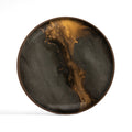 Bronze Organic Glass Valet Tray - Round - L | Ethnicraft