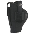 Bulldog Cases Belt Clip Holster Right Hand Most Revolvers 5-6 1/2" Nylon Black Large