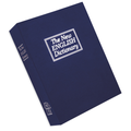 Bulldog Cases Book Diversion Vault with Combination Lock Blue