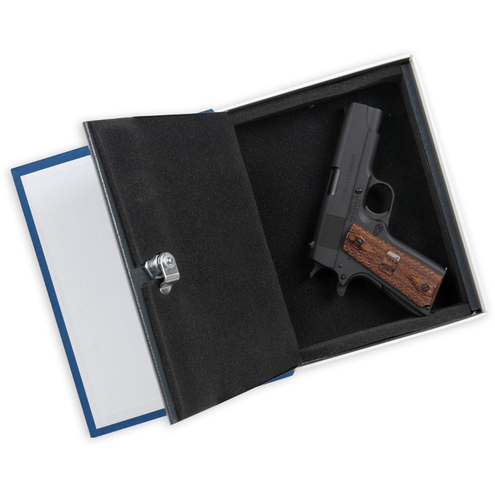 Bulldog Cases Book Diversion Vault with Combination Lock Blue