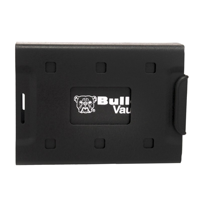 Bulldog Cases Car Vault with Mounting Bracket with Key Lock Black