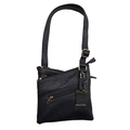 Bulldog Cases Cross Body  Purse with Holster Ambidextrous Most Small Pistols & Revolvers Leather Black Medium