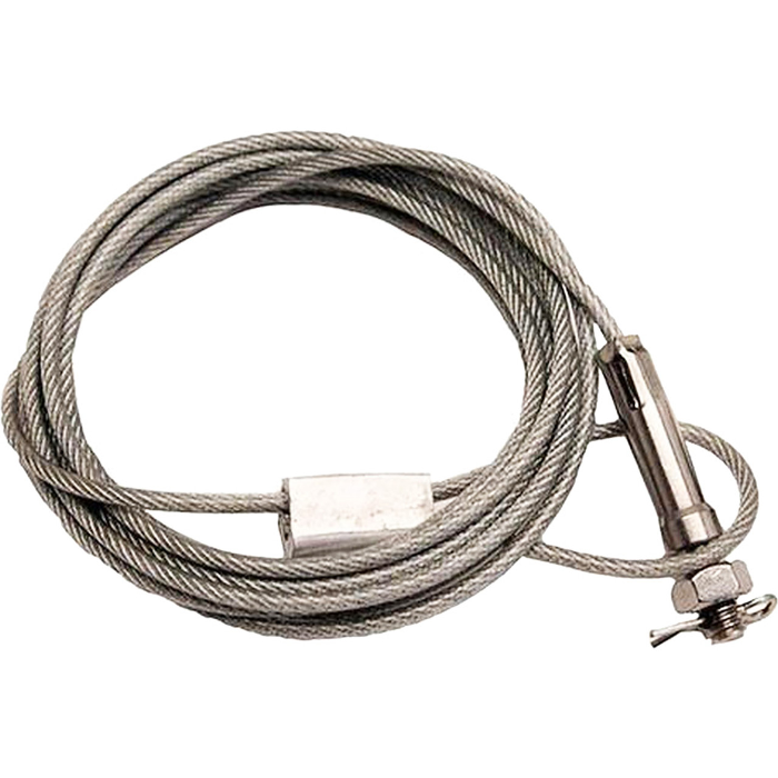 Bulldog Cases Deluxe Security Cable Silver