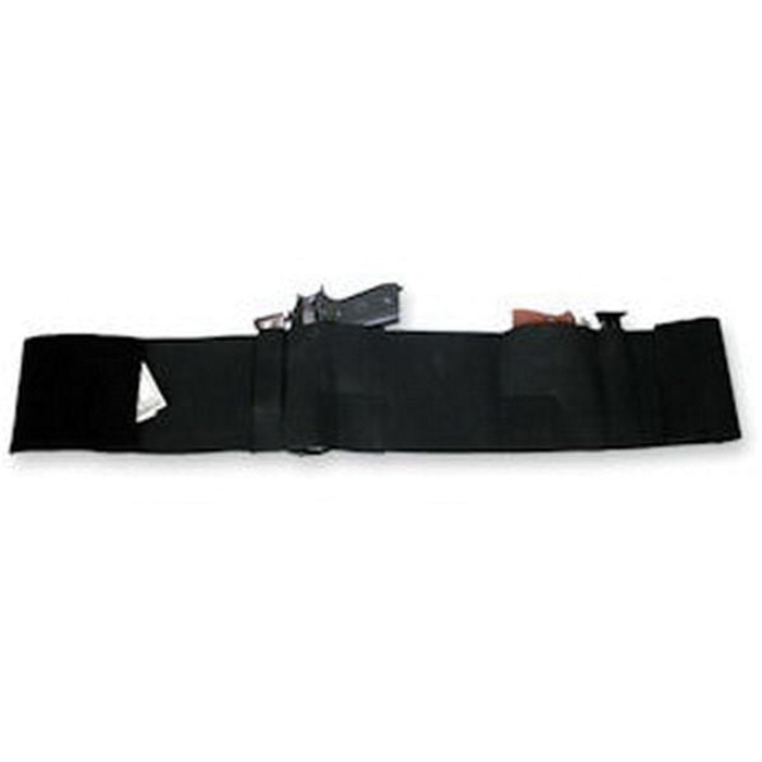 Bulldog Cases Deluxe Universal Belly Band Holster Most Medium Handguns Polymer Black Medium