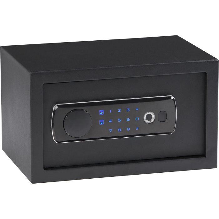 Bulldog Cases Duo LED/Biometric Vault with Biometric Lock Black
