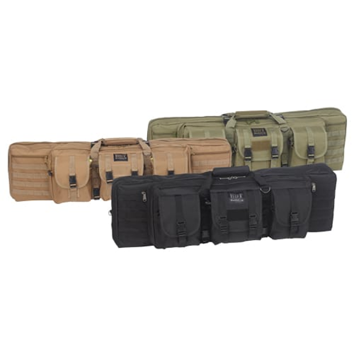 Bulldog Cases Elite Double Tactical Rifle Case 35" Nylon Tan