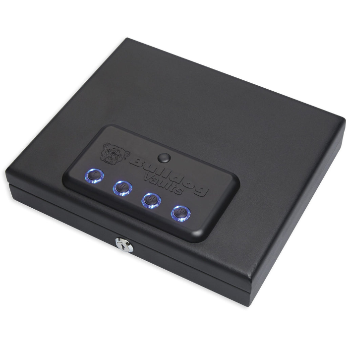 Bulldog Cases Magnum Digital Top Open Vault with Electronic Lock Black