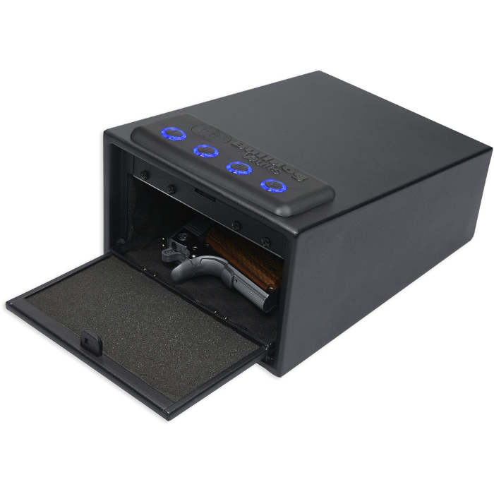 Bulldog Cases Magnum LED Quick Vault with Electronic Lock Black