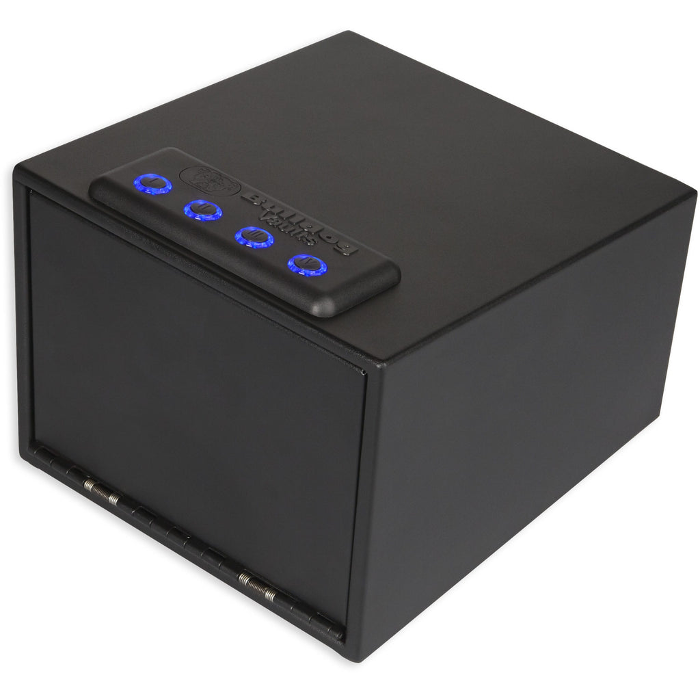 Bulldog Cases Magnum LED Quick Vault with Shelf with Electronic Lock Black
