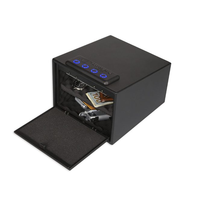 Bulldog Cases Magnum LED Quick Vault with Shelf with Electronic Lock Black