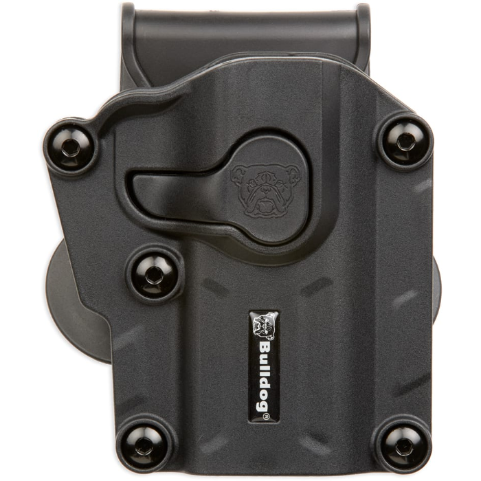 Bulldog Cases Max Paddle Universal Holster Right Hand Most Semi-Auto Sub Compact & Micro Pistols Polymer Black