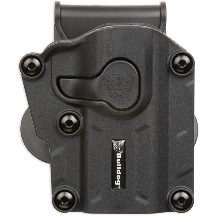 Bulldog Cases Max Paddle Universal Holster Right Hand Most Semi-Auto Sub Compact & Micro Pistols Polymer Black