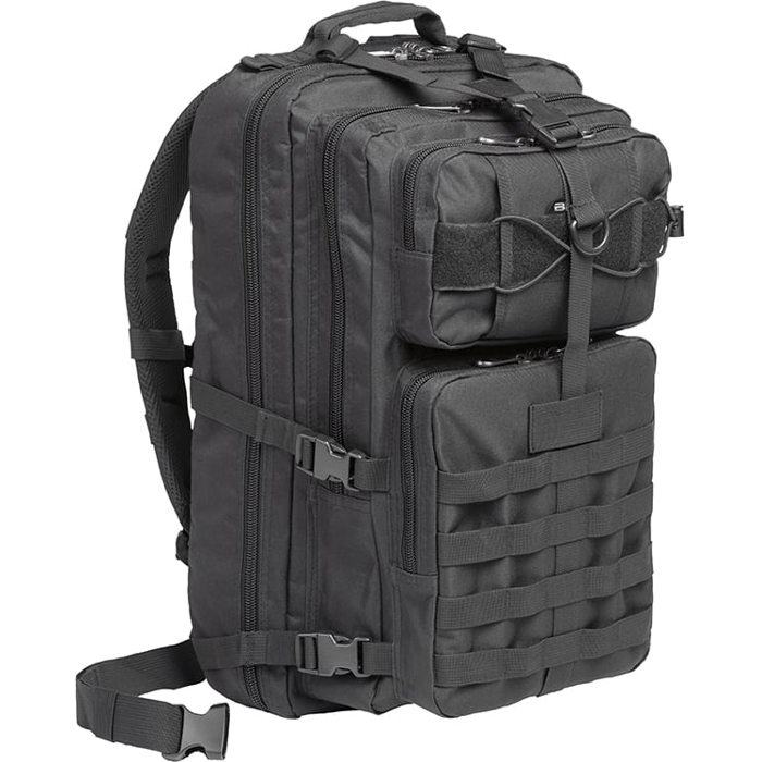 Bulldog Cases Medium "2 Day" Ranger/Computer Back Pack Nylon Black