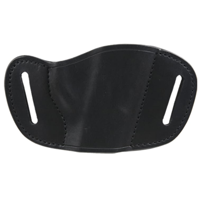 Bulldog Cases Molded Belt Slide Holster Right Hand Most Large Frame Semi Autos Leather Black Large