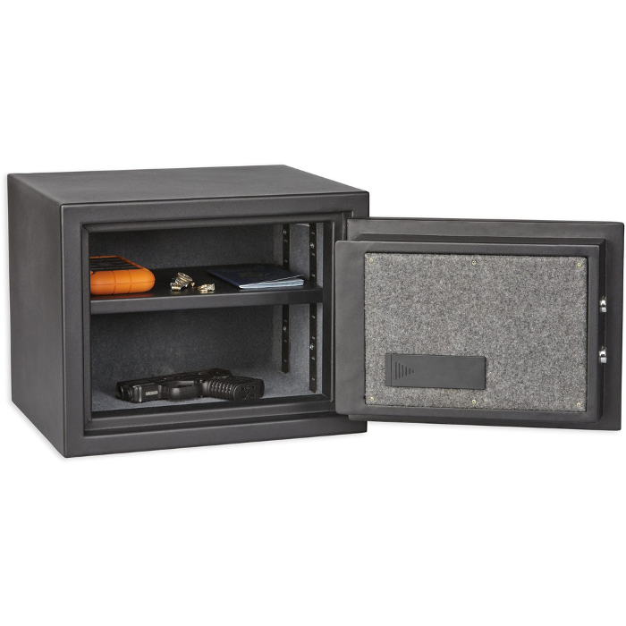 Bulldog Cases Personal Digital  Fire Resistant Vault with Electronic Lock Black