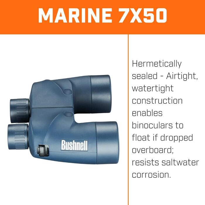 Bushnell Marine Series Binoculars 7x50mm Blue