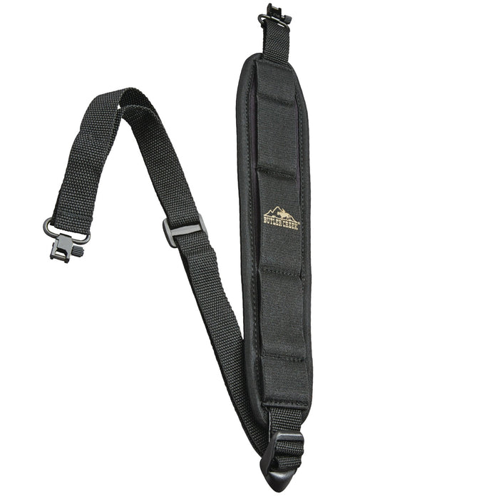Butler Creek Comfort Stretch Sling with Sling Swivel Neoprene/Nylon Black Yes