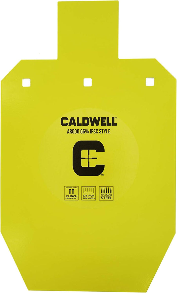 ‎Caldwell AR500 Silhouette Steel Target 20" x 12" 3/8" Thick