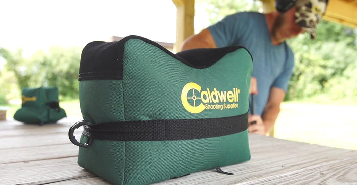 ‎Caldwell Deadshot Front Bag Shooting Rest Filled Polyester Black/Green