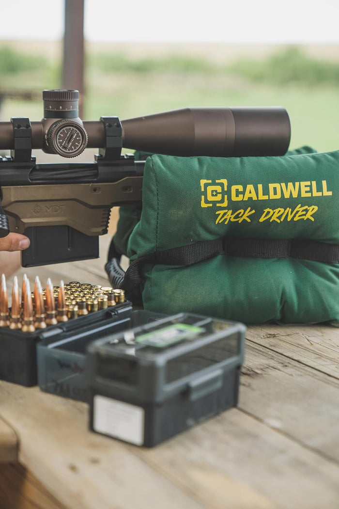 ‎Caldwell Tack Driver Rifle Shooting Rest Filled Nylon Black/Green