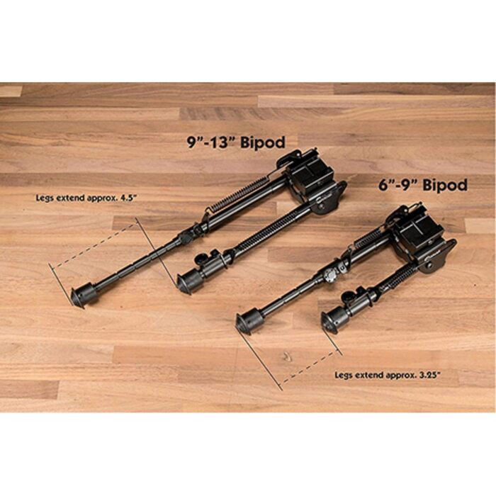 Caldwell XLA Aluminum Bipod 9" Black