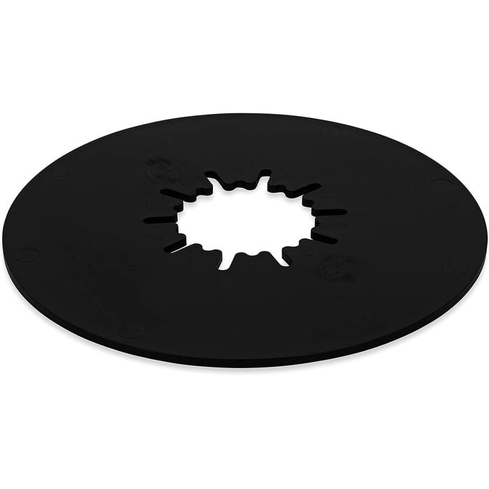Camco Manufacturing RV 5th Wheel Lube Plate Black