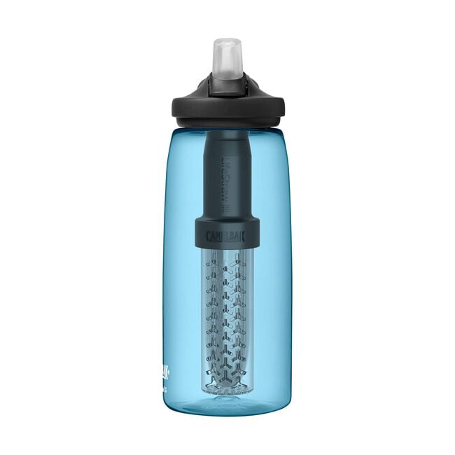 Camelbak eddy+ Filtered by LifeStraw Hydration Bottle 32oz Tritan® Renew True Blue