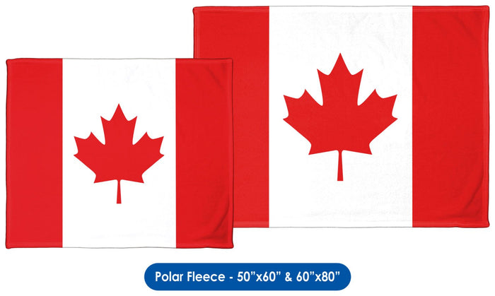 Canada Flag Throw Blanket / Tapestry Wall Hanging