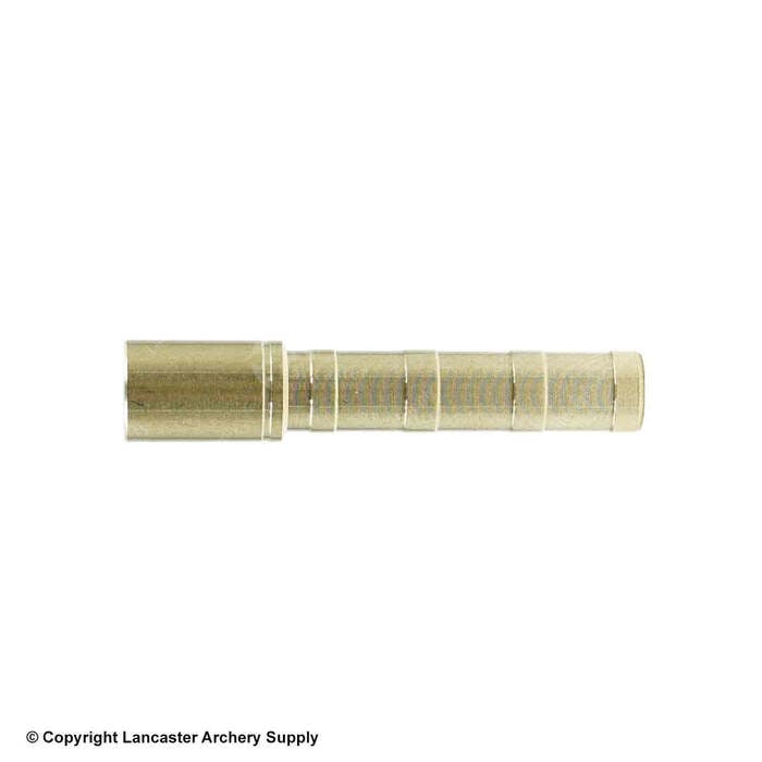 Carbon Express #1 11 Grain (.244" Diameter) Arrow Inserts Golden Pack of 12