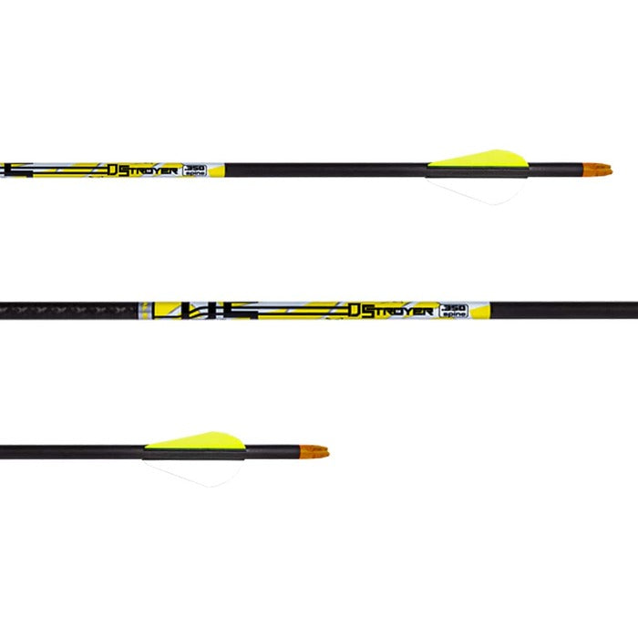 Carbon Express D-Stroyer Carbon Arrows 500 Spine 32" Pack of 6