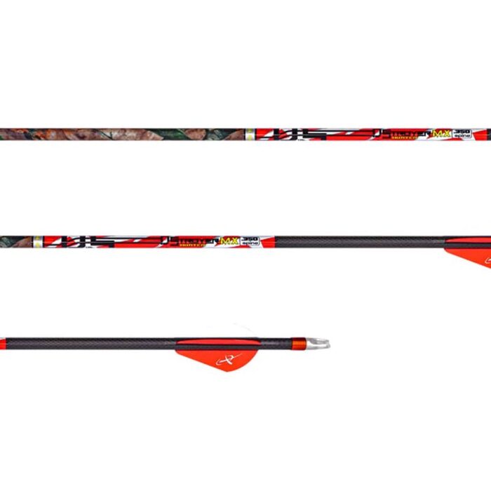 Carbon Express D-Stroyer MX Hunter Carbon Arrows 350 Spine 32" Pack of 6