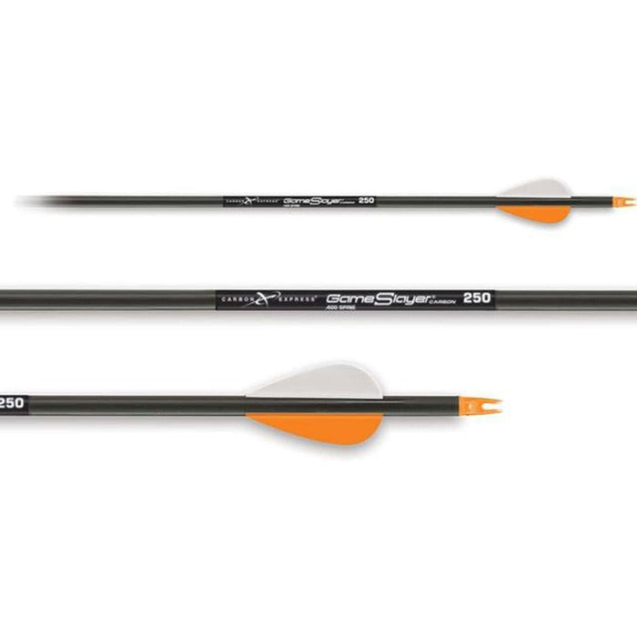 Carbon Express Game Slayer Carbon Arrows 350 Spine 30" Pack of 3