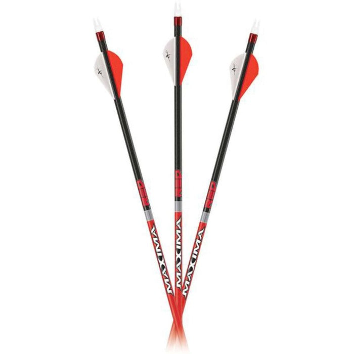 Carbon Express Maxima Red Carbon Arrows 350 Spine 32" Pack of 6