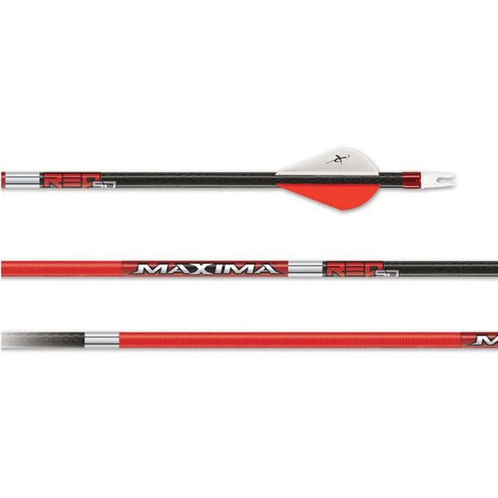 Carbon Express Maxima Red SD Carbon Arrows 350 Spine 32" Pack of 6