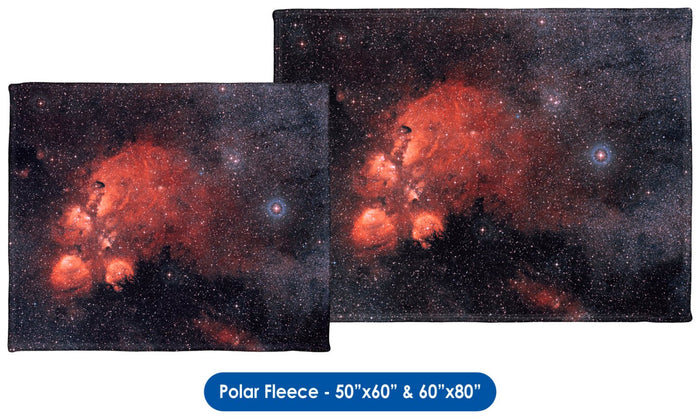 Cat's Paw Nebula - Throw Blanket / Tapestry Wall Hanging