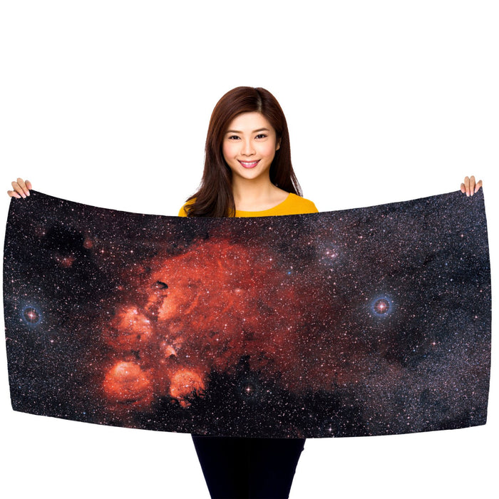Cat's Paw Nebula 30" x 60" Microfiber Beach Towel