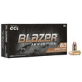 CCI Ammunition 9mm Luger 100 Grain Full Metal Jacket 50 Count