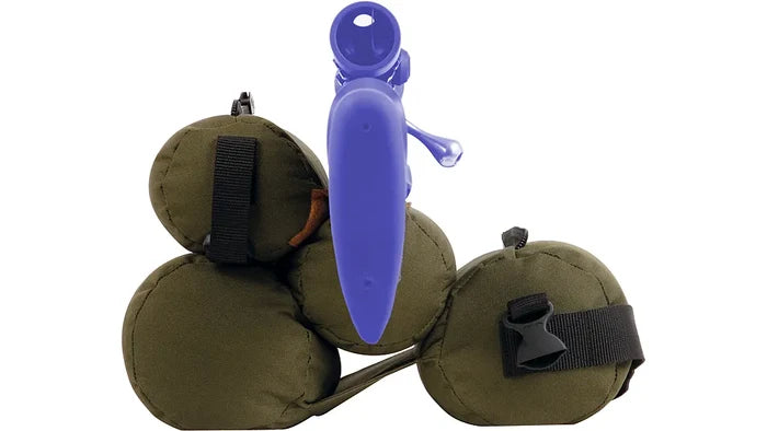 Champion Gorilla Precision Steady Shooting Rest Bag Filled Nylon & Leather Grey